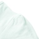 Koszulka dziecięca z krótkimi rękawami, jasnomiętowa, 140