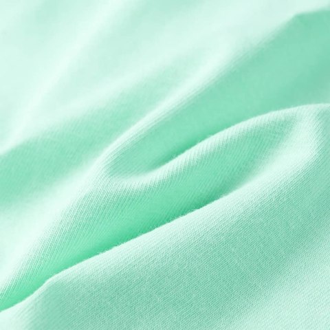 Koszulka dziecięca z krótkimi rękawami, jasnozielona, 116