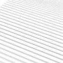 VidaXL Materac piankowy, biały, 80x210 cm, twardość H2/H3