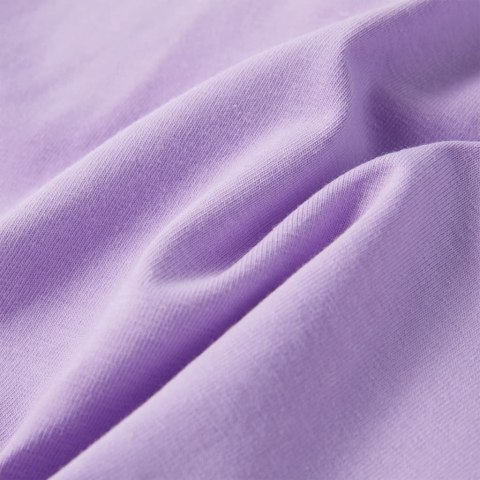 Dziecięca koszulka na ramiączka, liliowa, 140