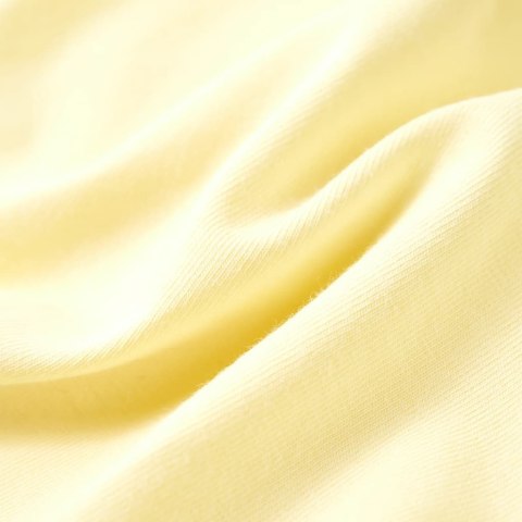 Koszulka dziecięca, delikatny żółty, 128