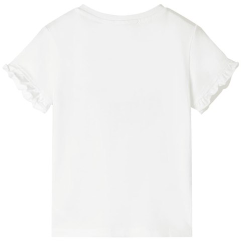 Koszulka dziecięca, ecru, 104