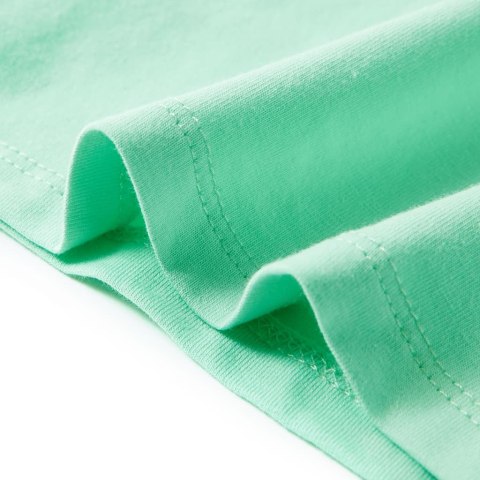 Koszulka dziecięca, jasnozielona, 116