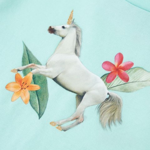 Koszulka dziecięca z krótkimi rękawami, jasnoniebieska, 116