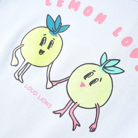 Koszulka dziecięca z krótkimi rękawami, jasnoniebieska, 140