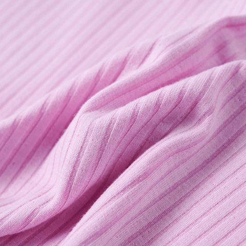 Koszulka dziecięca z krótkimi rękawami, jasnoróżowa, 104