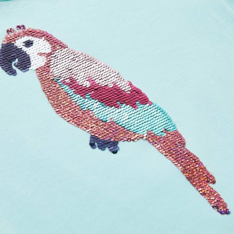 Koszulka dziecięca z krótkimi rękawami, jasny błękit, 140