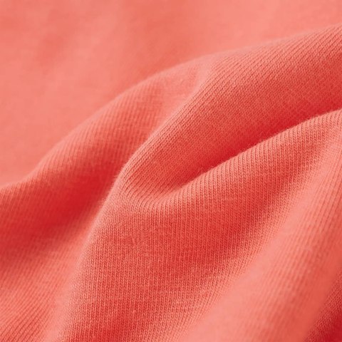 Koszulka dziecięca z krótkimi rękawami, koralowa, 140