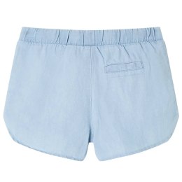 Szorty dziecięce, jasny niebieski denim, 92