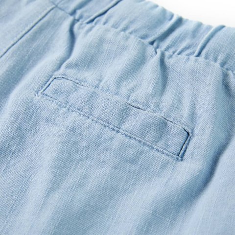 Szorty dziecięce, jasny niebieski denim, 92