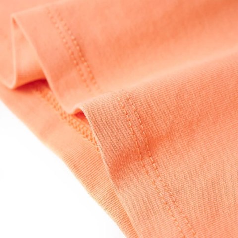 Koszulka dziecięca, brzoskwiniowa, 140