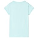 Koszulka dziecięca, jasny błękit, 128