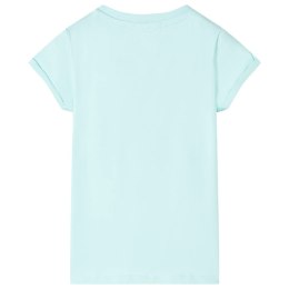 Koszulka dziecięca, jasny błękit, 128