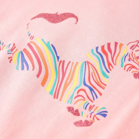 Koszulka dziecięca, różowa, 116