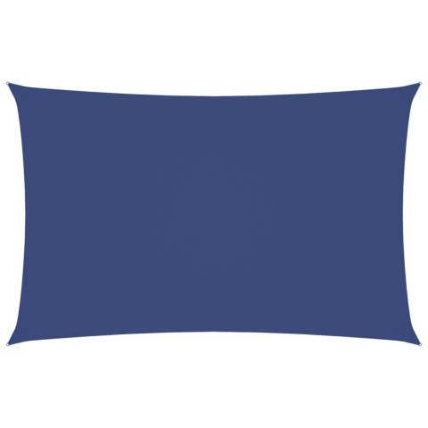 VidaXL Prostokątny żagiel ogrodowy, tkanina Oxford, 2,5x5 m, niebieski