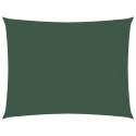 VidaXL Prostokątny żagiel ogrodowy z tkaniny Oxford, 6x7 m, zielony