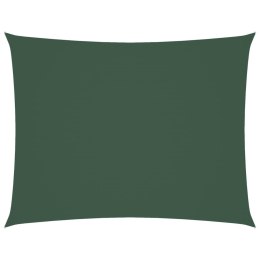 VidaXL Prostokątny żagiel ogrodowy z tkaniny Oxford, 6x8 m, zielony