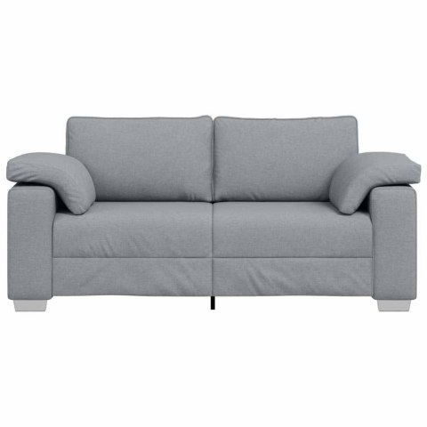 VidaXL Sofa dwuosobowa Jasnoszary 180 cm tkanina