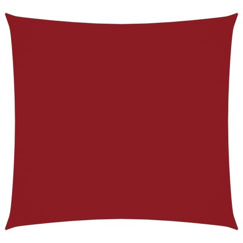 VidaXL Żagiel ogrodowy, tkanina Oxford, kwadrat, 2x2 m, czerwony