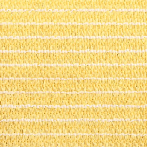 VidaXL Żagiel przeciwsłoneczny, 160 g/m², beżowy, 6x8 m, HDPE