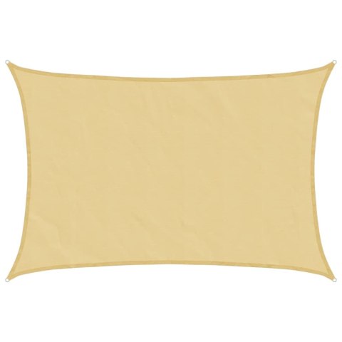 VidaXL Żagiel przeciwsłoneczny, piaskowy, 3,5x2,5 m, 100% poliester