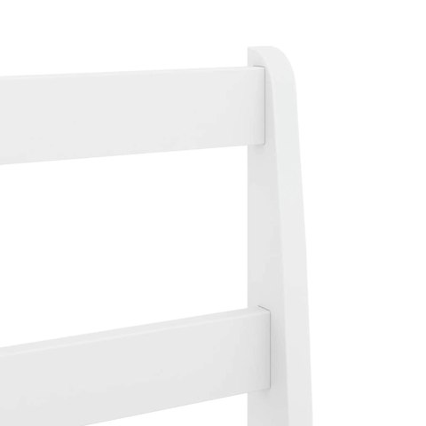 VidaXL 4-częściowy zestaw jadalny PANAMA białe lite drewno sosnowe