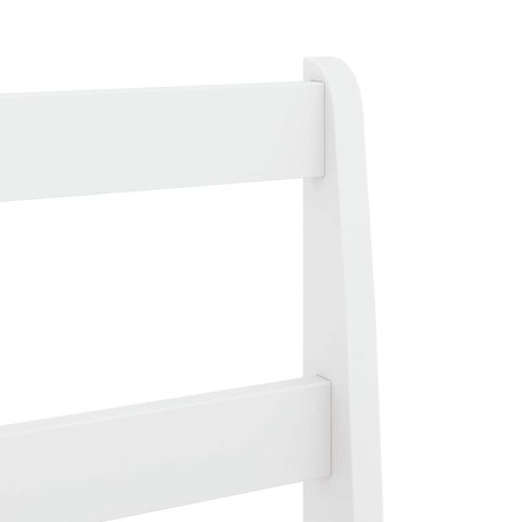 VidaXL 4-częściowy zestaw jadalny PANAMA białe lite drewno sosnowe