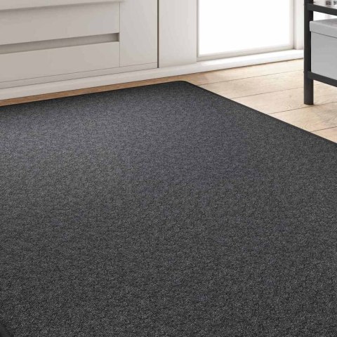 VidaXL Bieżnik dywanowy Ciemnoszary 100 x 300 cm 100% polipropylen