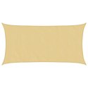 VidaXL Żagiel przeciwsłoneczny, piaskowy, 4,5x2,5 m, 100% poliester