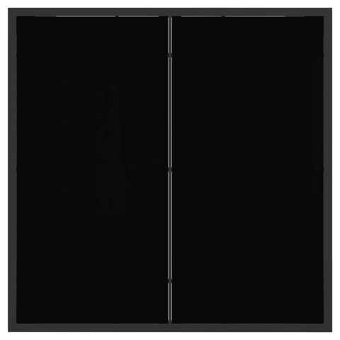 VidaXL Zestaw Mebli Ogrodowych 3 pcs Czarny i antracyt 80 x 80 x 73 cm