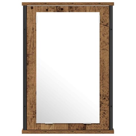 VidaXL Zestaw mebli łazienkowych 2 pcs Brązowy Materiał drewnopochodny