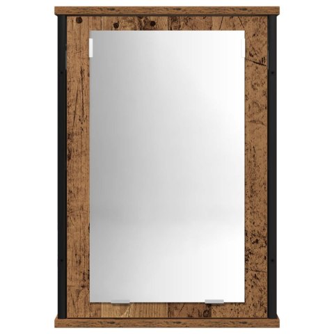 VidaXL Zestaw mebli łazienkowych 2 pcs Brązowy Materiał drewnopochodny