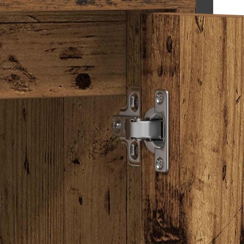 VidaXL Zestaw mebli łazienkowych 3 pcs Brązowy 33 x 33 x 120.5 cm