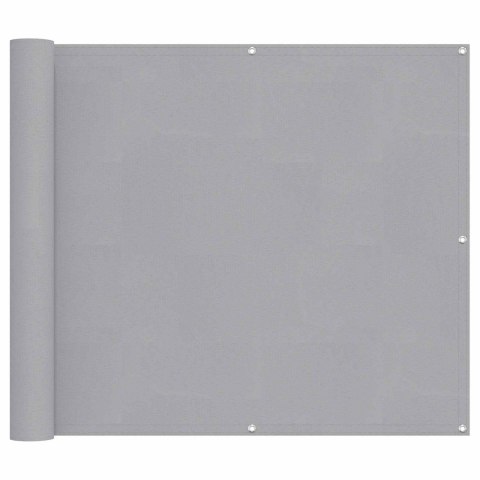 VidaXL Ekran balkonowy Aluminium Oxford powlekany PU