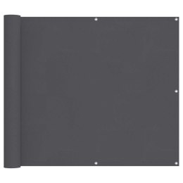 VidaXL Ekran balkonowy Aluminium Oxford powlekany PU