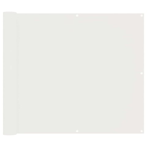 VidaXL Ekran balkonowy Aluminium Oxford powlekany PU