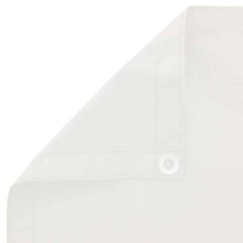 VidaXL Ekran balkonowy Aluminium Oxford powlekany PU