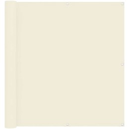 VidaXL Ekran balkonowy Aluminium Oxford powlekany PU