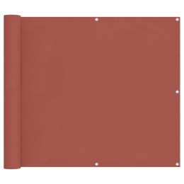 VidaXL Ekran balkonowy Aluminium Oxford powlekany PU