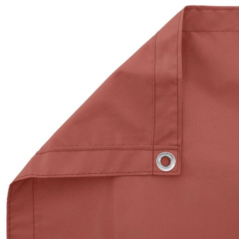 VidaXL Ekran balkonowy Aluminium Oxford powlekany PU