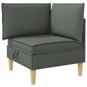 VidaXL Otoman z miejscem na przechowywanie Ciemnoszary