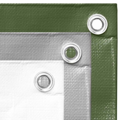 VidaXL Plandeka, 260 g/m², 8x12 m, szara, HDPE