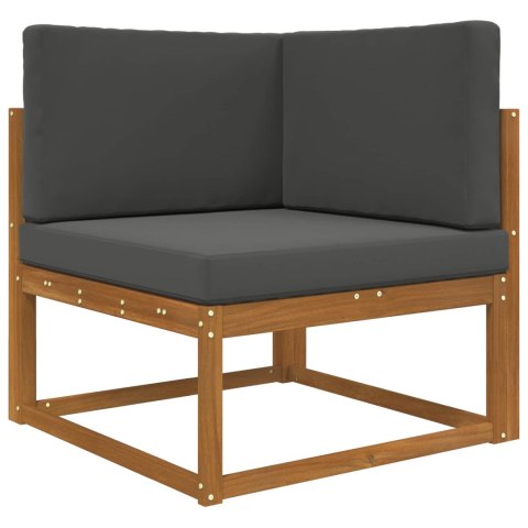 VidaXL Poduszka do sofy na zewnątrz 3 pcs Antracyt Poliester