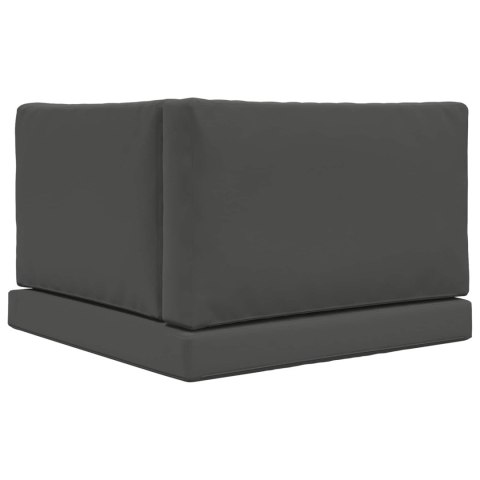VidaXL Poduszka do sofy na zewnątrz 3 pcs Antracyt Poliester