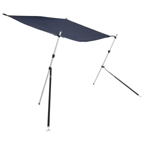 ROZBUDOWA ZADASZENIA DO ŁODZI T-TOP 170X208 CM GRANAT PRZEDŁUŻENIE BIMINI 1