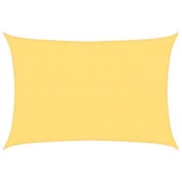 VidaXL Żagiel ogrodowy, HDPE, prostokątny, 4x6 m, beżowy