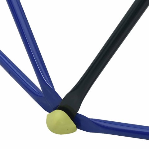 VidaXL Domek do wspinaczki Niebieski Stal