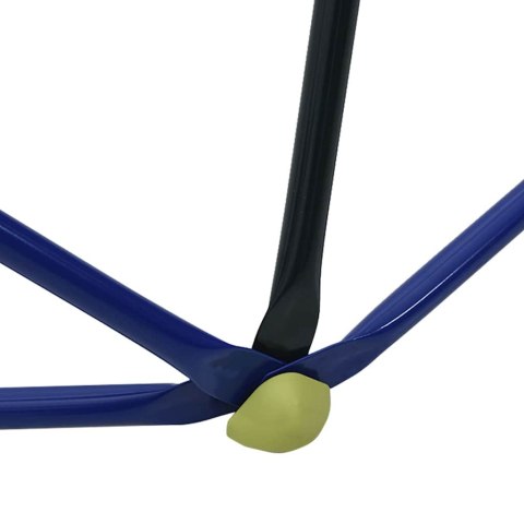 VidaXL Domek do wspinaczki Niebieski Stal