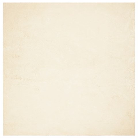 VidaXL Dywan HUARTE z krótkim włosiem, kremowy, 240x240 cm