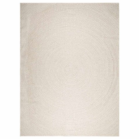 VidaXL Dywan "ZIZUR" Kremowy Wygląd juty Do wewnątrz i na zewnątrz